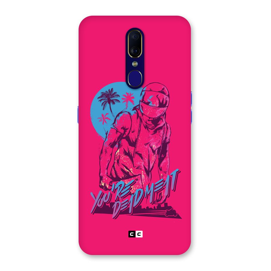 Dead Meat Back Case for Oppo F11