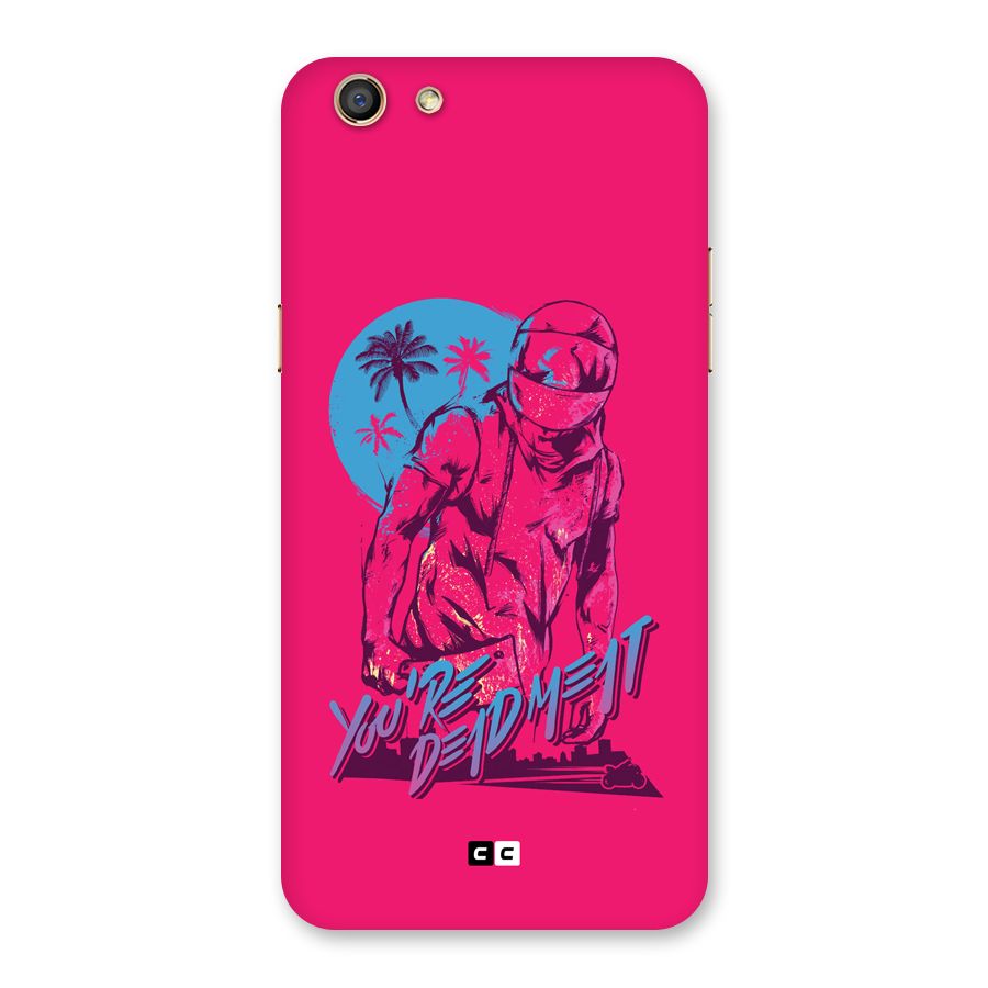 Dead Meat Back Case for Oppo F3