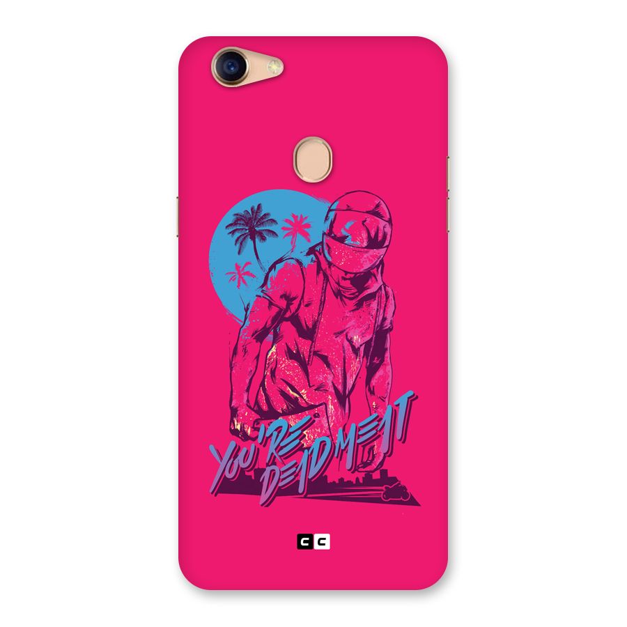 Dead Meat Back Case for Oppo F5 Youth