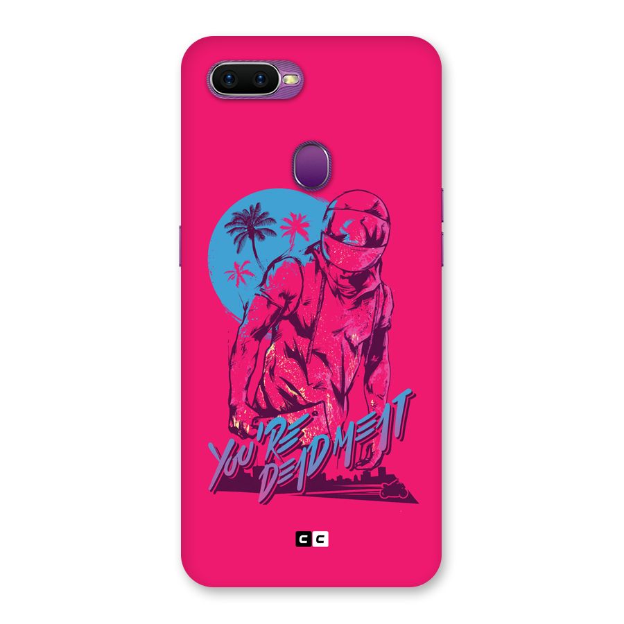 Dead Meat Back Case for Oppo F9