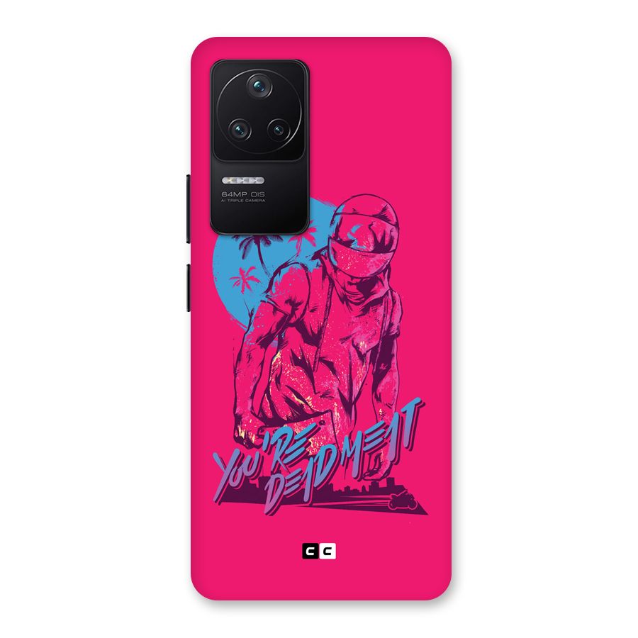 Dead Meat Back Case for Poco F4 5G