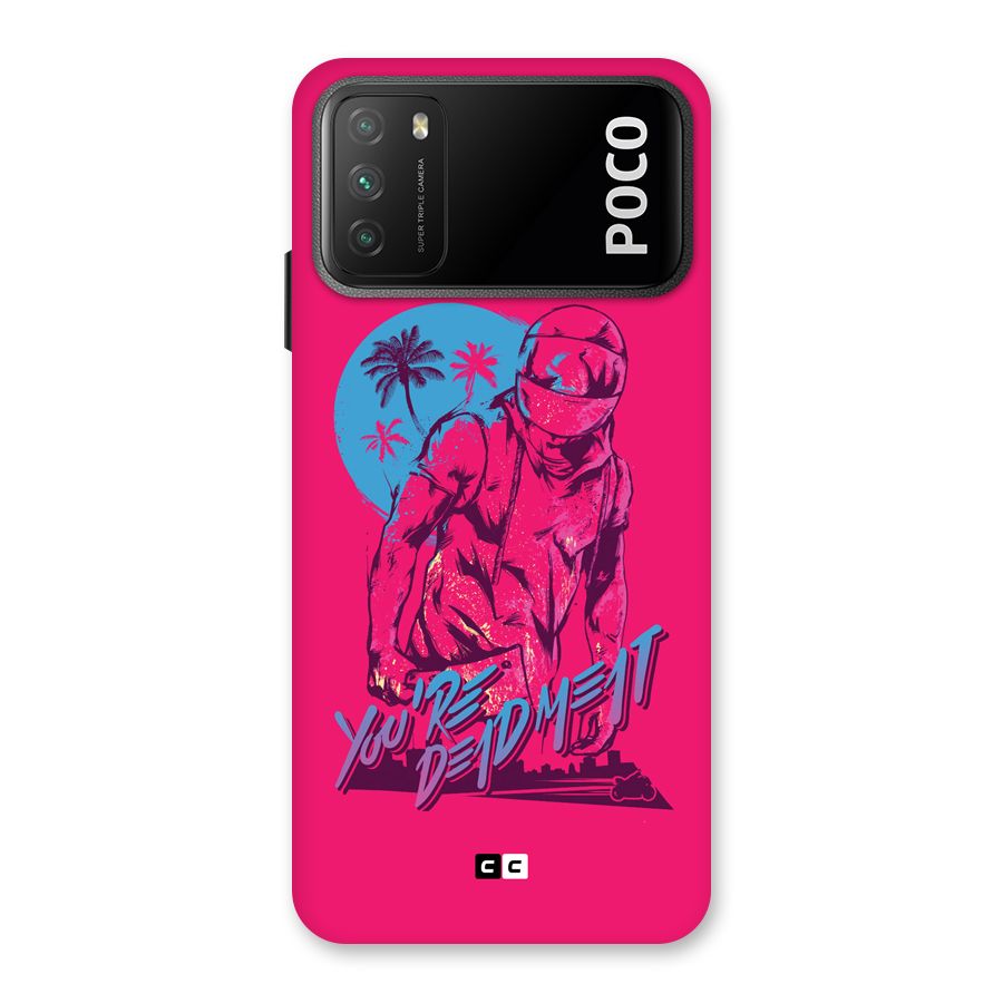 Dead Meat Back Case for Poco M3