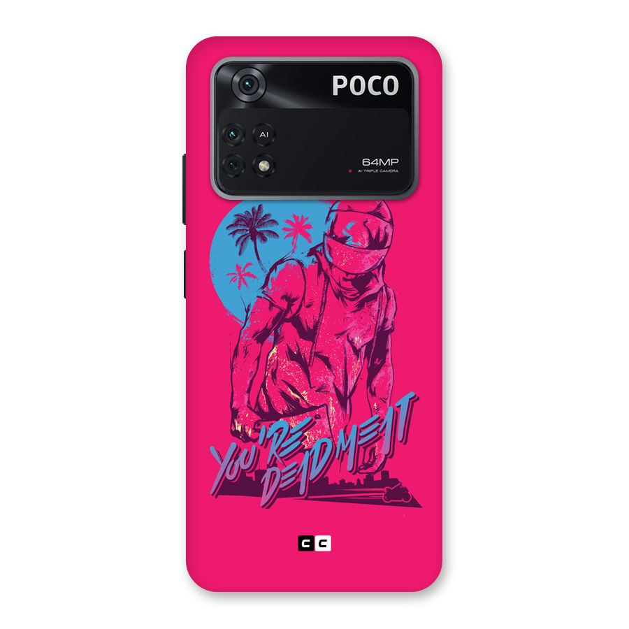 Dead Meat Back Case for Poco M4 Pro 4G