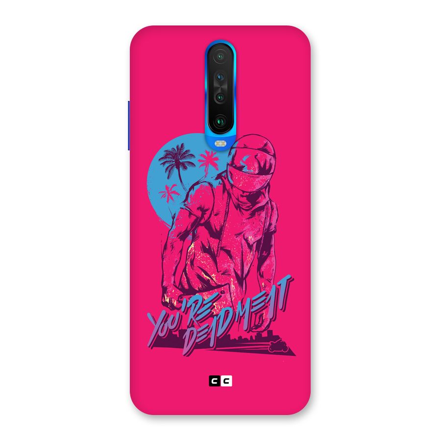 Dead Meat Back Case for Poco X2