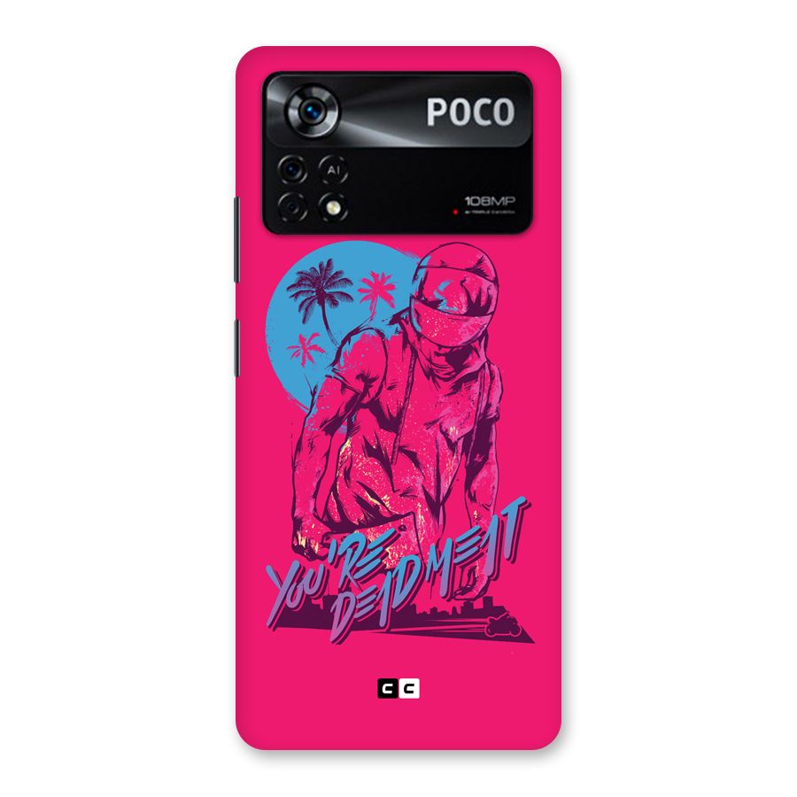 Dead Meat Back Case for Poco X4 Pro 5G