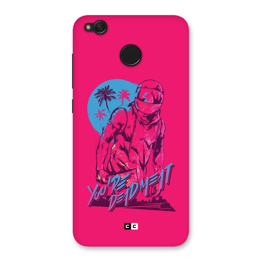 Dead Meat Back Case for Redmi 4