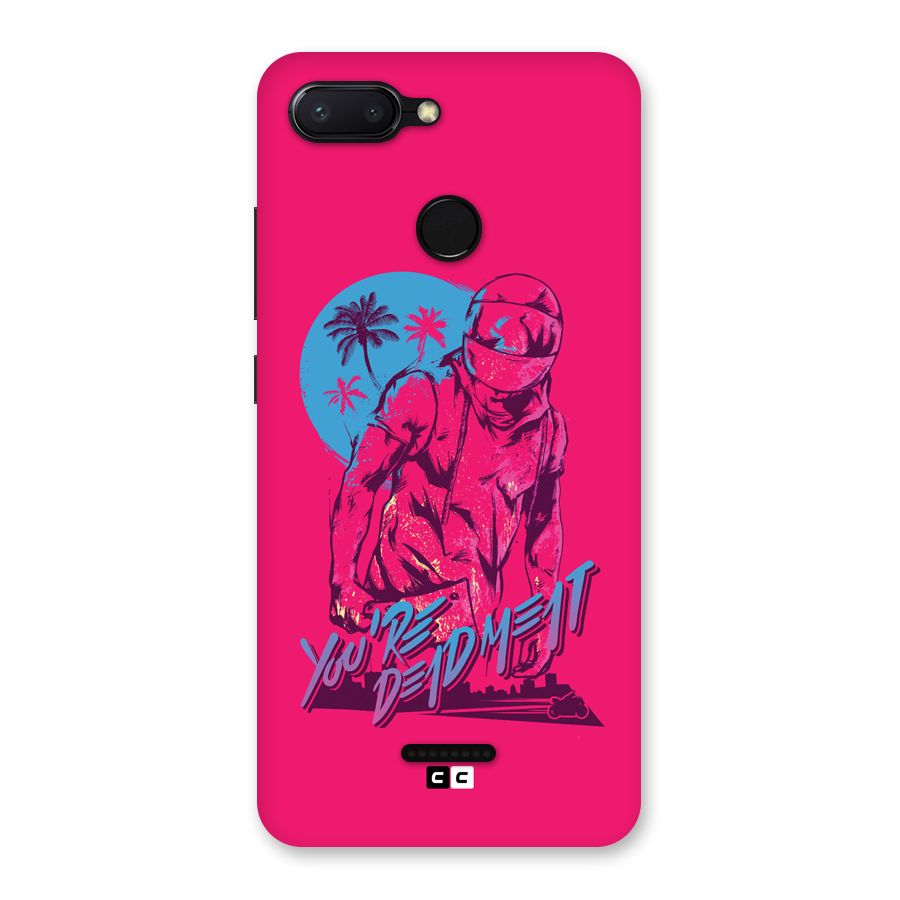 Dead Meat Back Case for Redmi 6