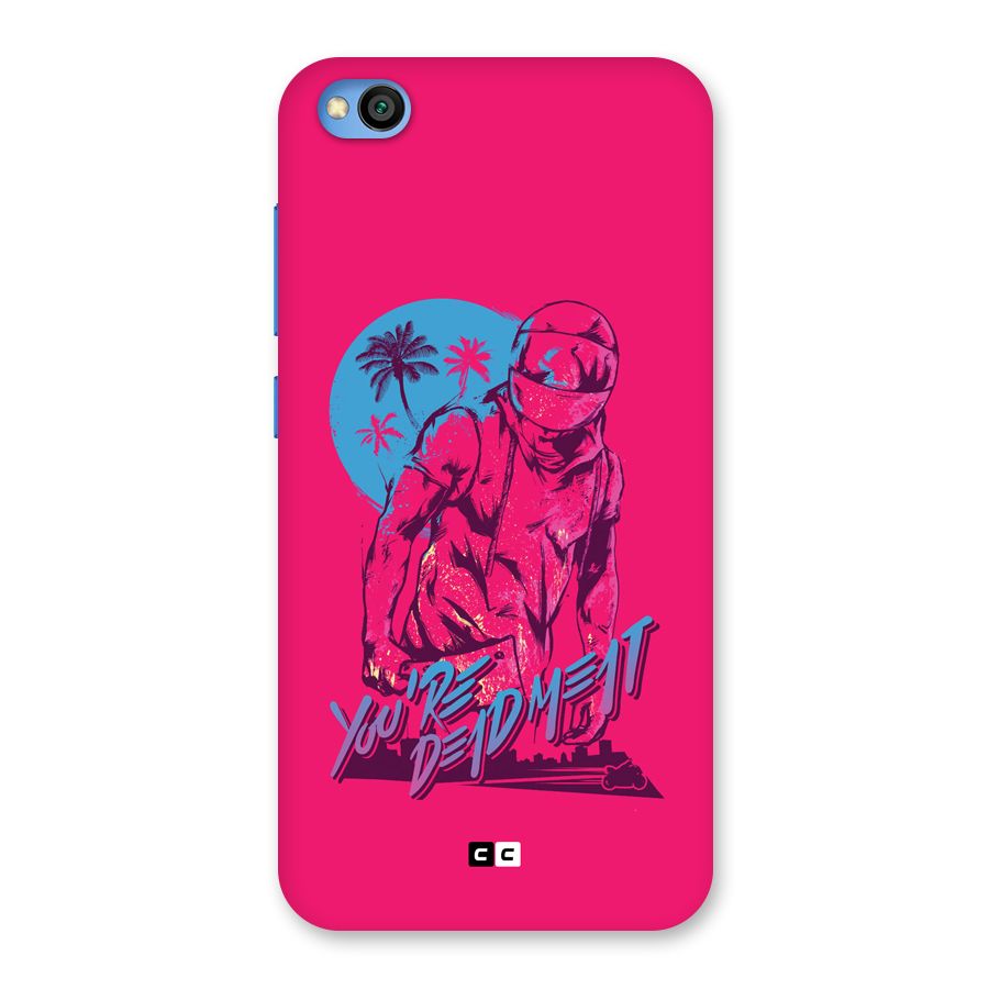 Dead Meat Back Case for Redmi Go