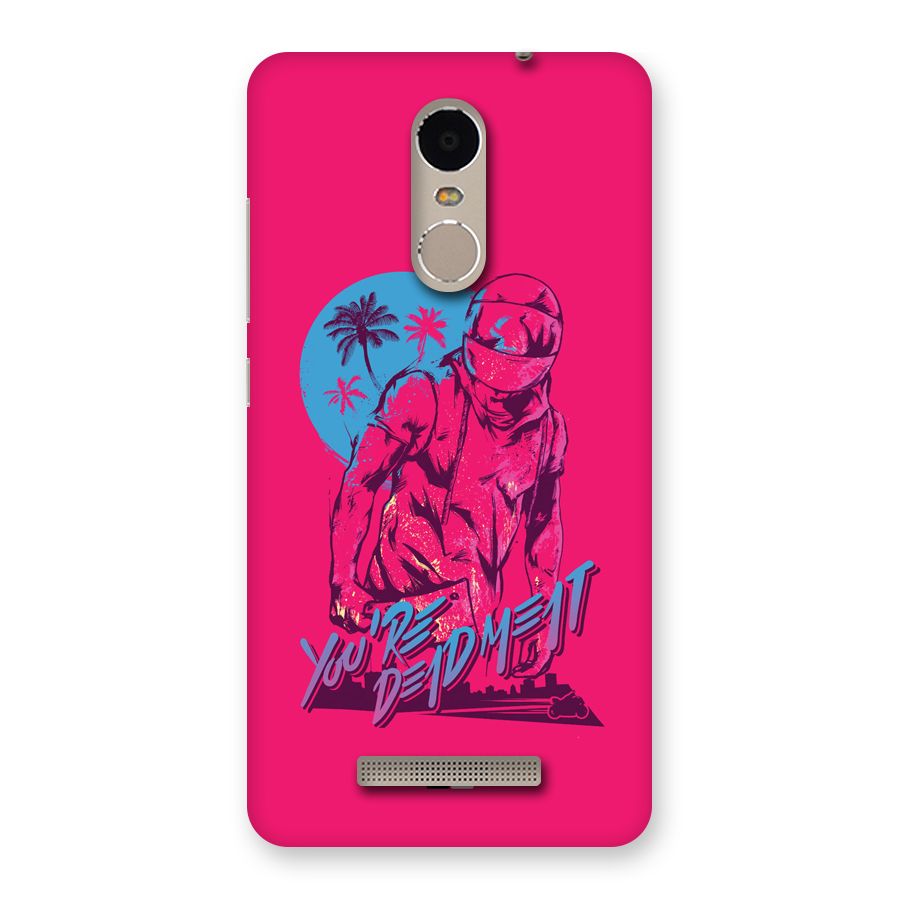 Dead Meat Back Case for Redmi Note 3