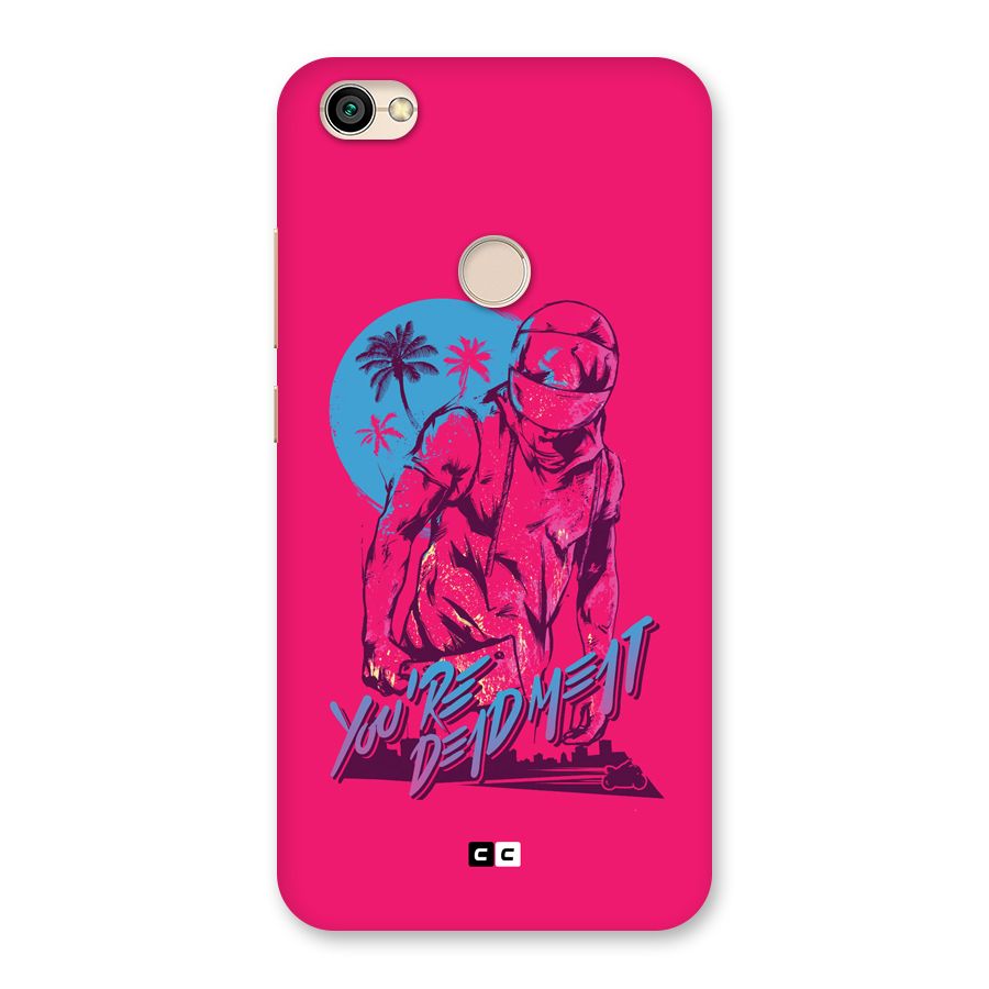 Dead Meat Back Case for Redmi Y1 2017