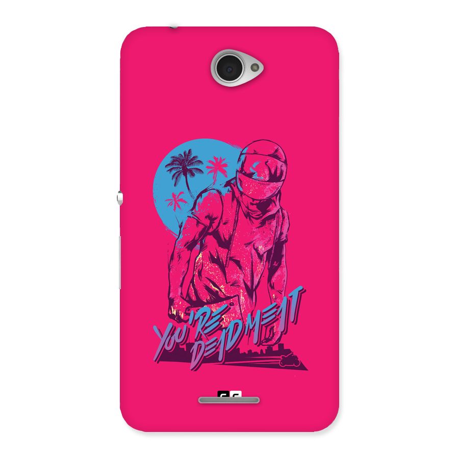 Dead Meat Back Case for Xperia E4