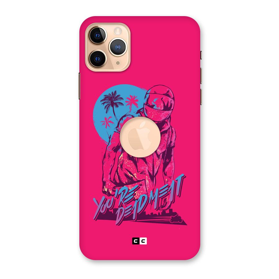 Dead Meat Back Case for iPhone 11 Pro Max Logo Cut