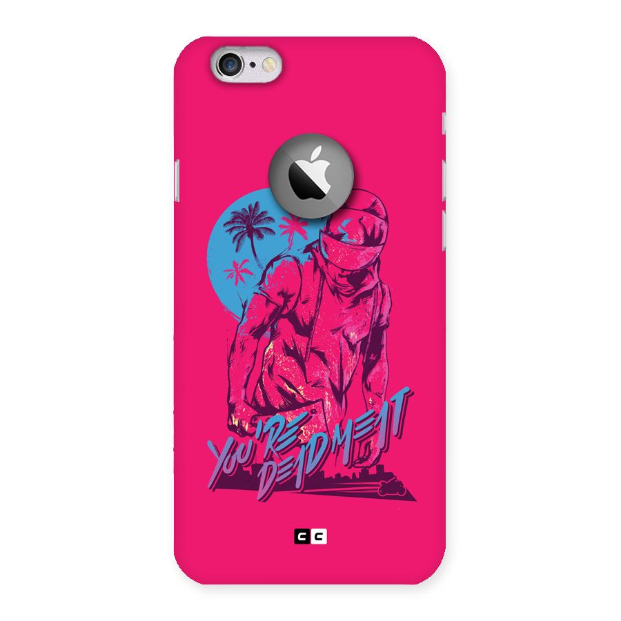Dead Meat Back Case for iPhone 6 Logo Cut