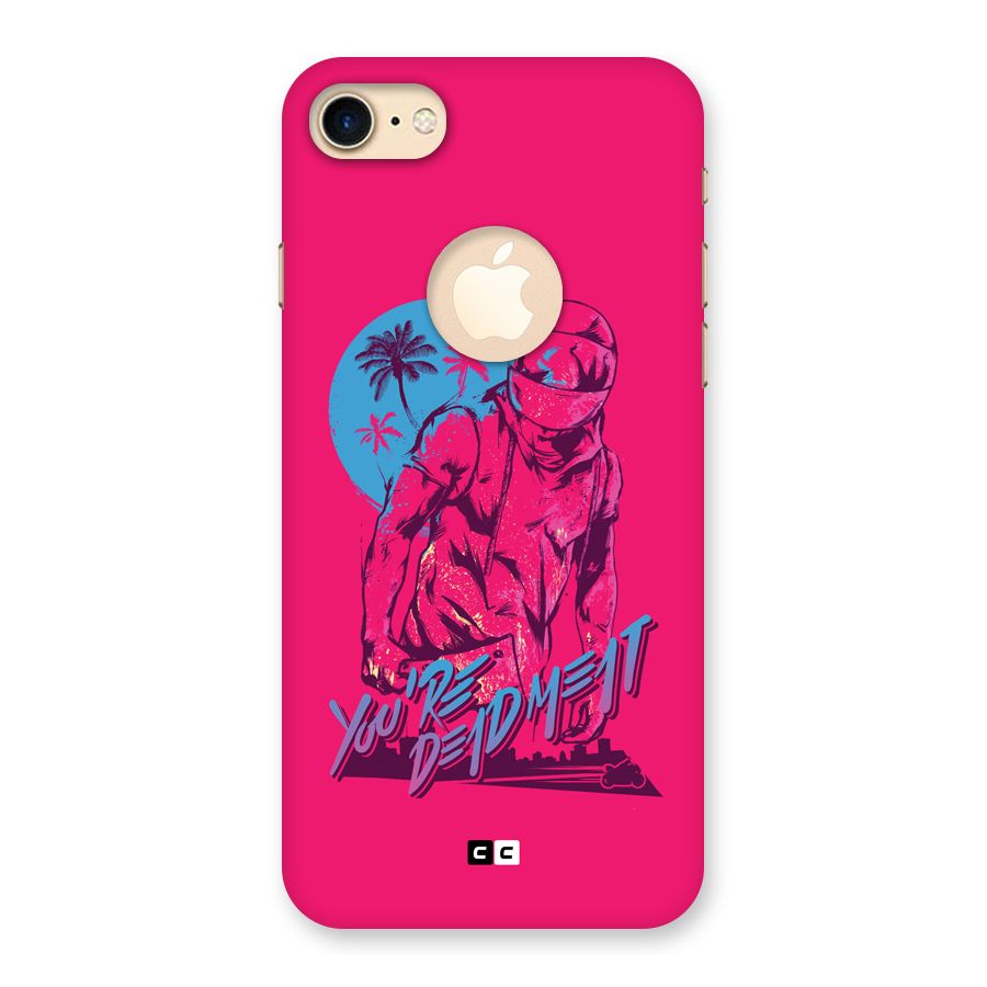 Dead Meat Back Case for iPhone 7 Logo Cut