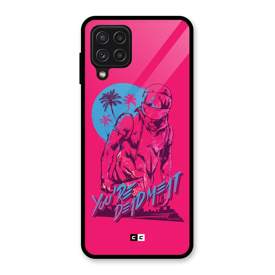 Dead Meat Glass Back Case for Galaxy A22 4G