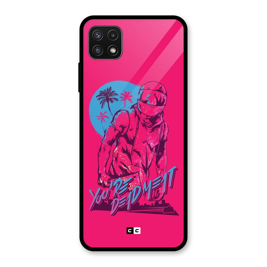Dead Meat Glass Back Case for Galaxy A22 5G