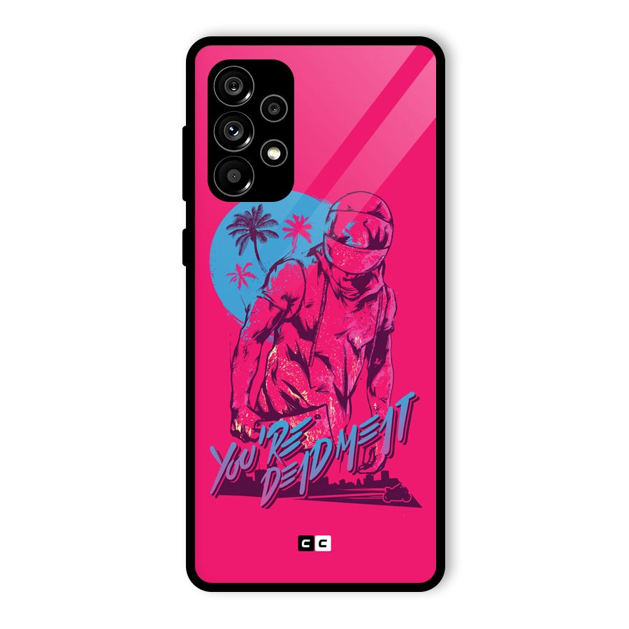 Dead Meat Glass Back Case for Galaxy A73 5G