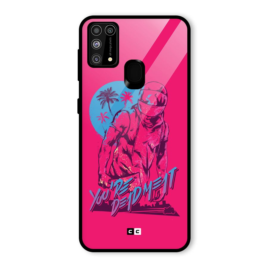 Dead Meat Glass Back Case for Galaxy F41