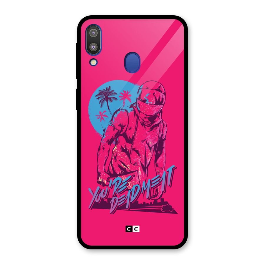 Dead Meat Glass Back Case for Galaxy M20