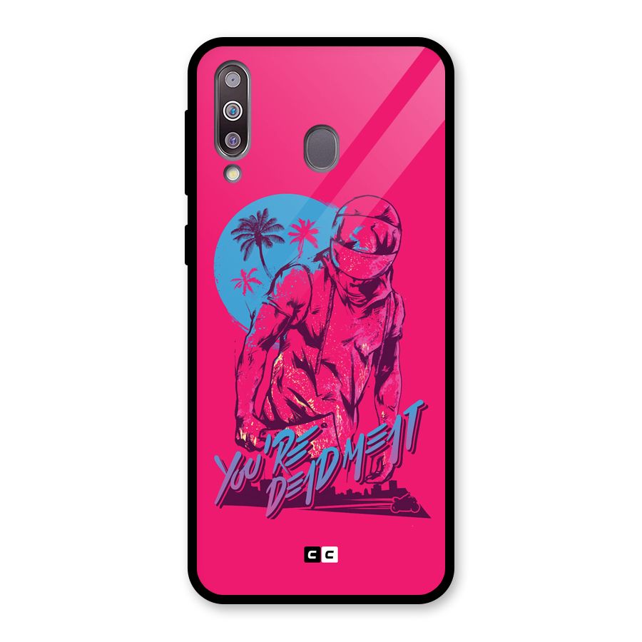 Dead Meat Glass Back Case for Galaxy M30