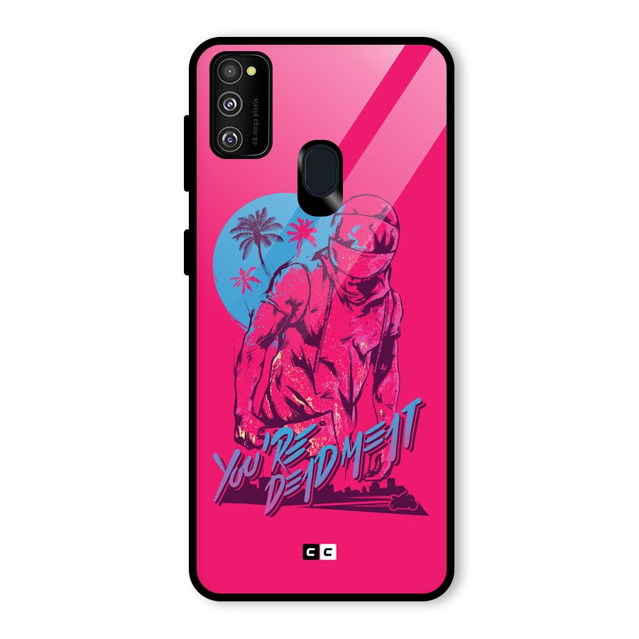 Dead Meat Glass Back Case for Galaxy M30s