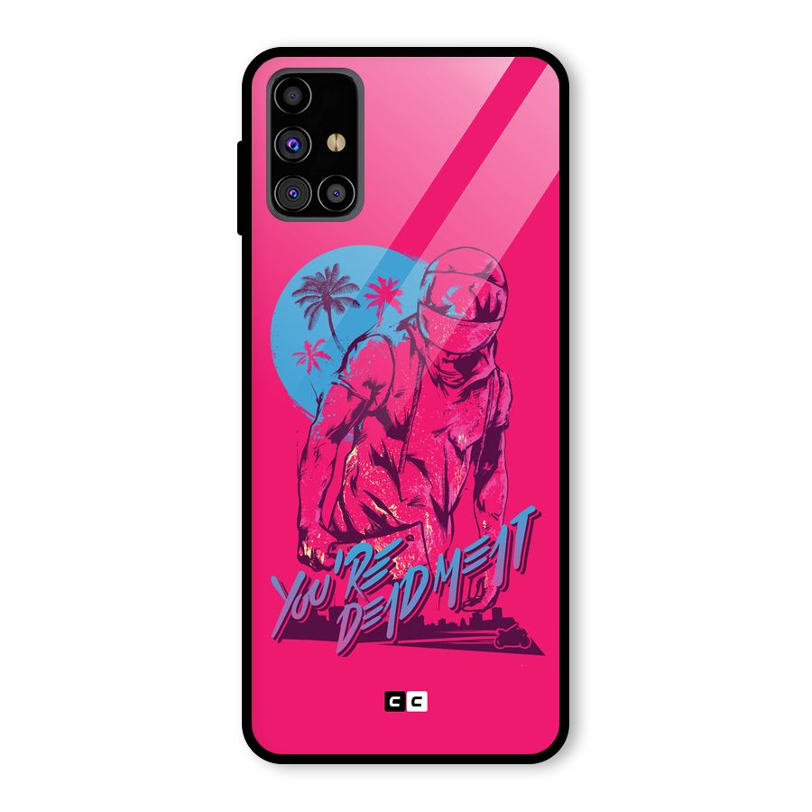 Dead Meat Glass Back Case for Galaxy M31s