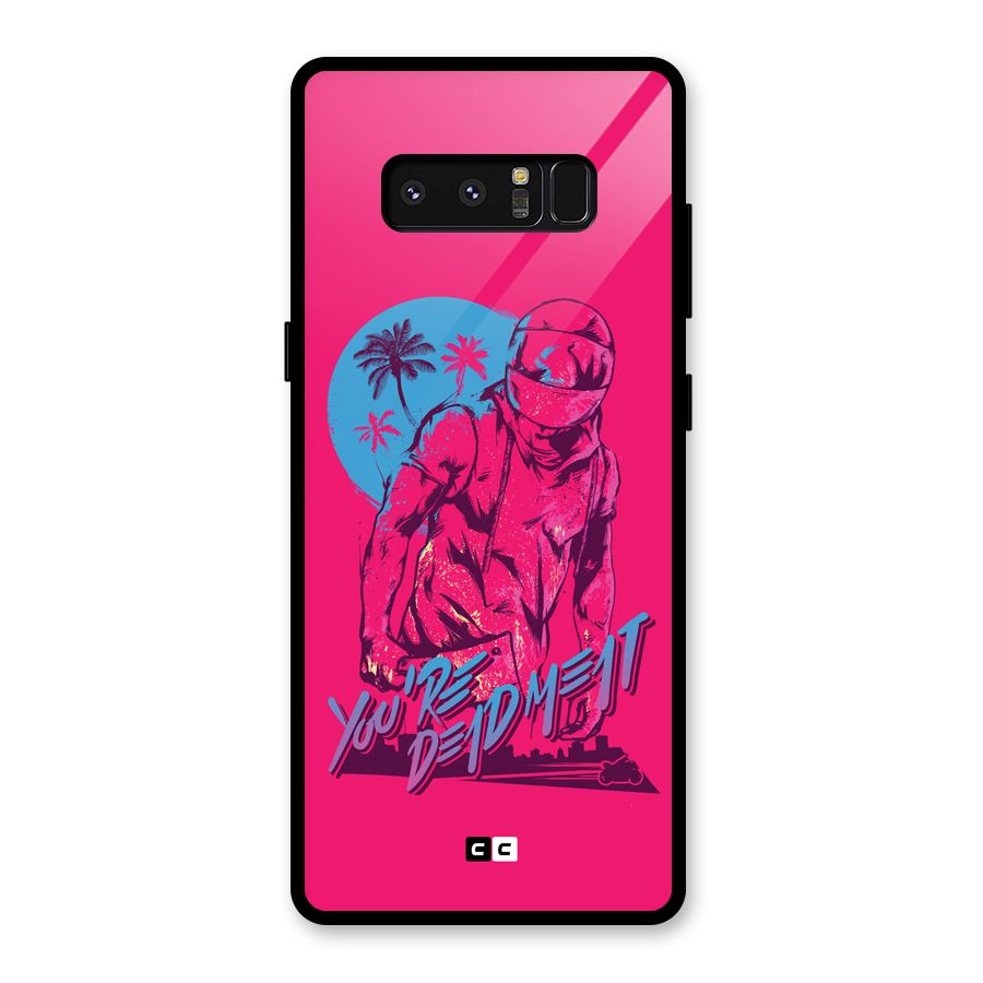 Dead Meat Glass Back Case for Galaxy Note 8
