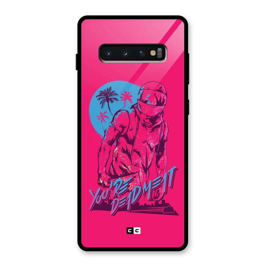 Dead Meat Glass Back Case for Galaxy S10 Plus