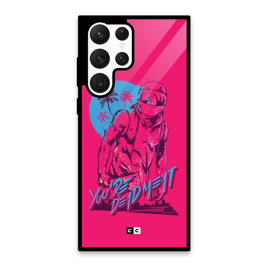Dead Meat Glass Back Case for Galaxy S22 Ultra 5G