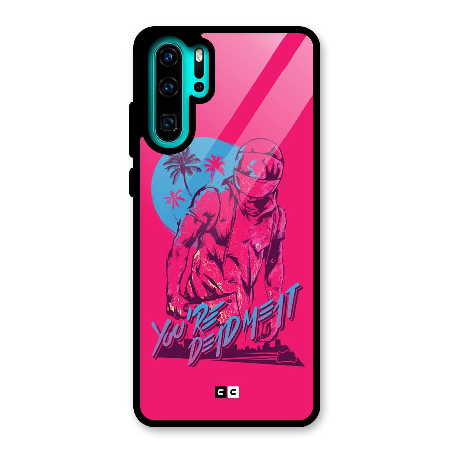 Dead Meat Glass Back Case for Huawei P30 Pro