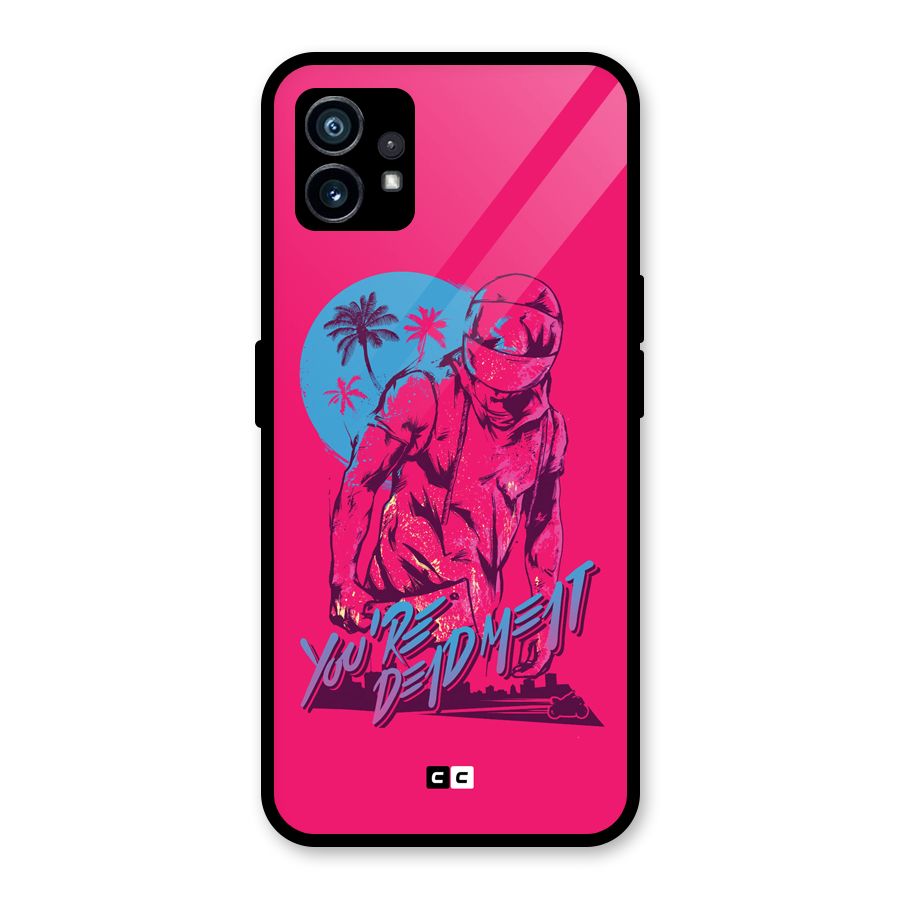 Dead Meat Glass Back Case for Nothing Phone 1