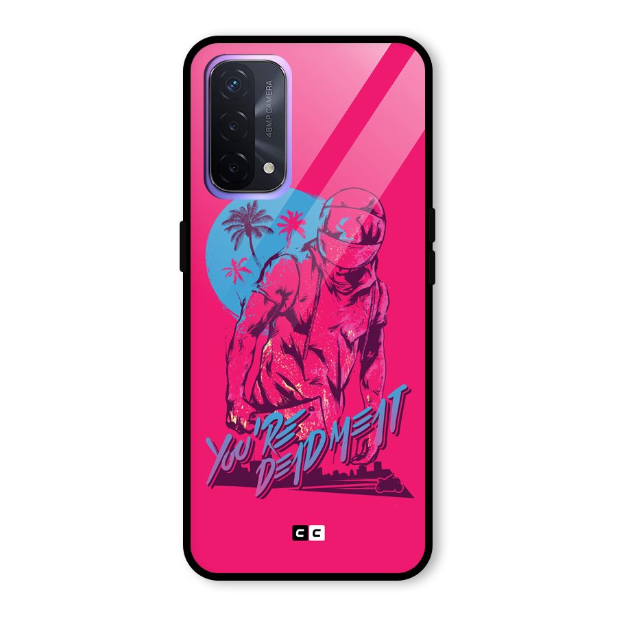 Dead Meat Glass Back Case for Oppo A74 5G