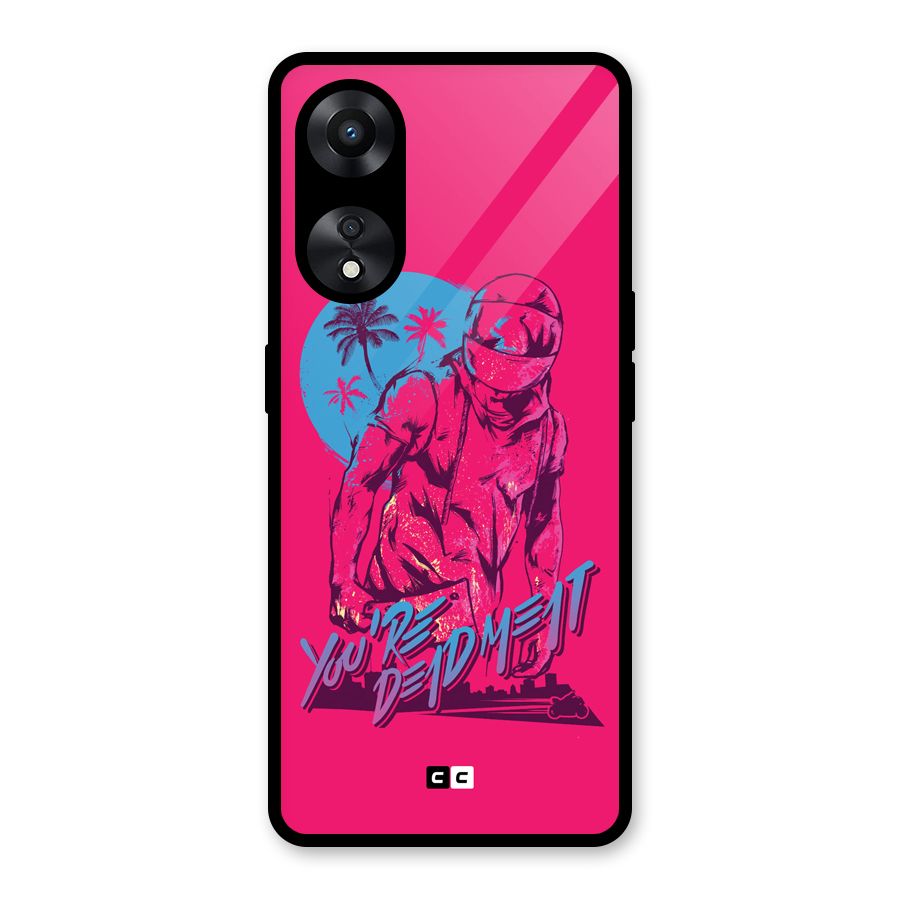 Dead Meat Glass Back Case for Oppo A78