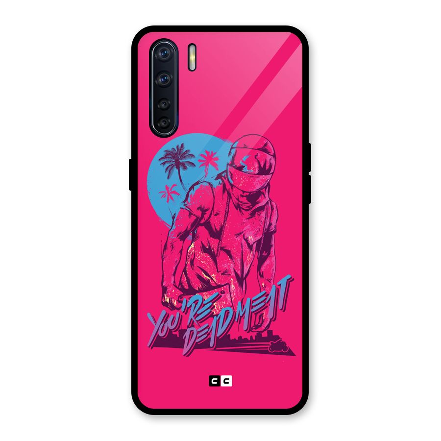 Dead Meat Glass Back Case for Oppo F15