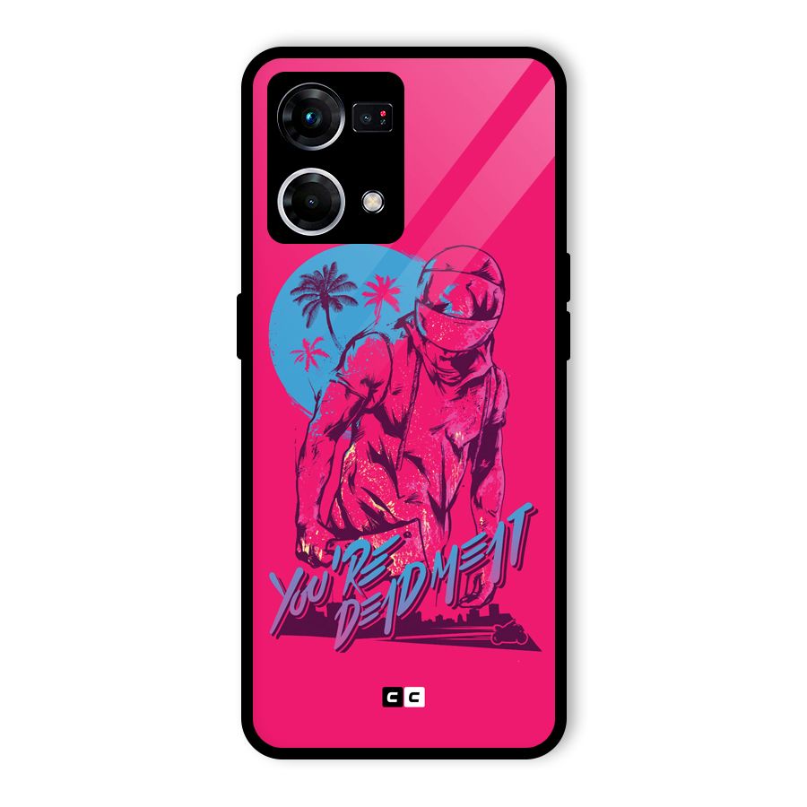 Dead Meat Glass Back Case for Oppo F21 Pro 4G