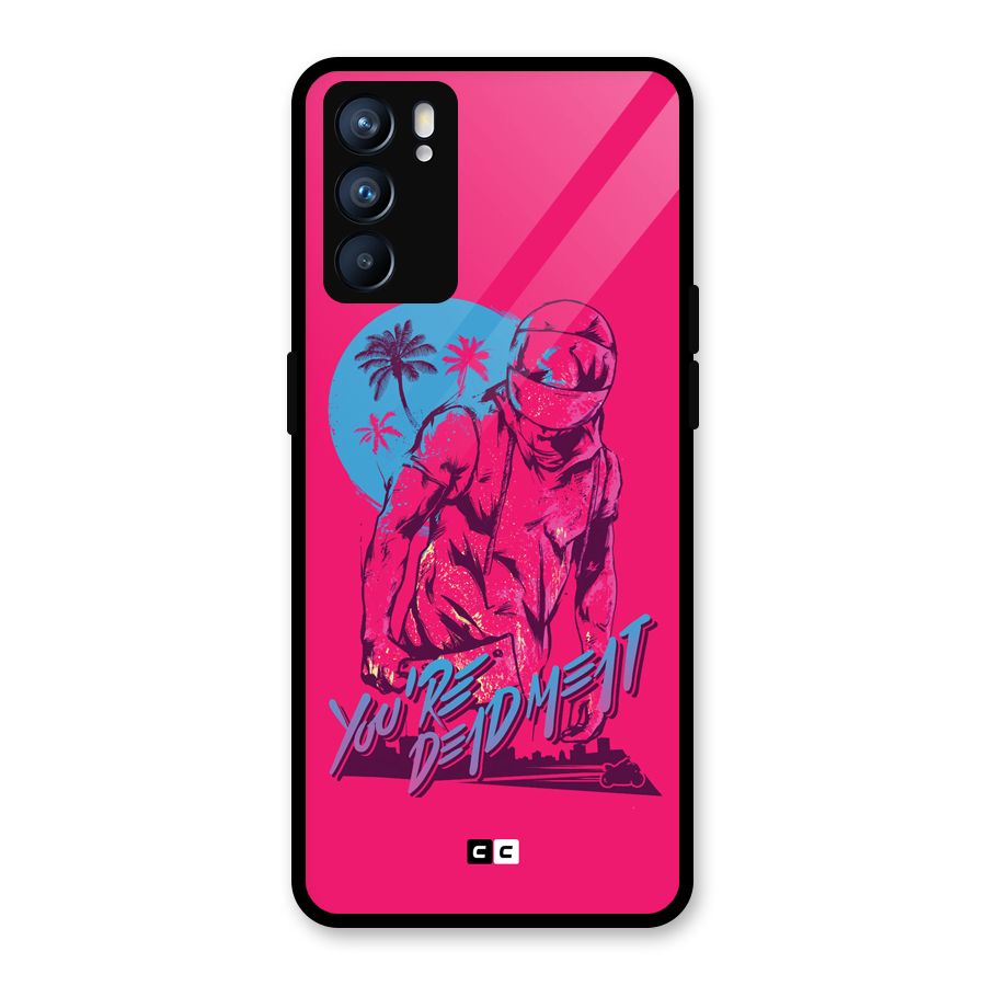 Dead Meat Glass Back Case for Oppo Reno6 5G