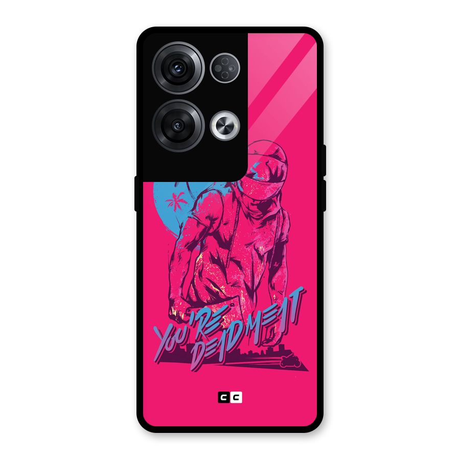 Dead Meat Glass Back Case for Oppo Reno8 Pro 5G