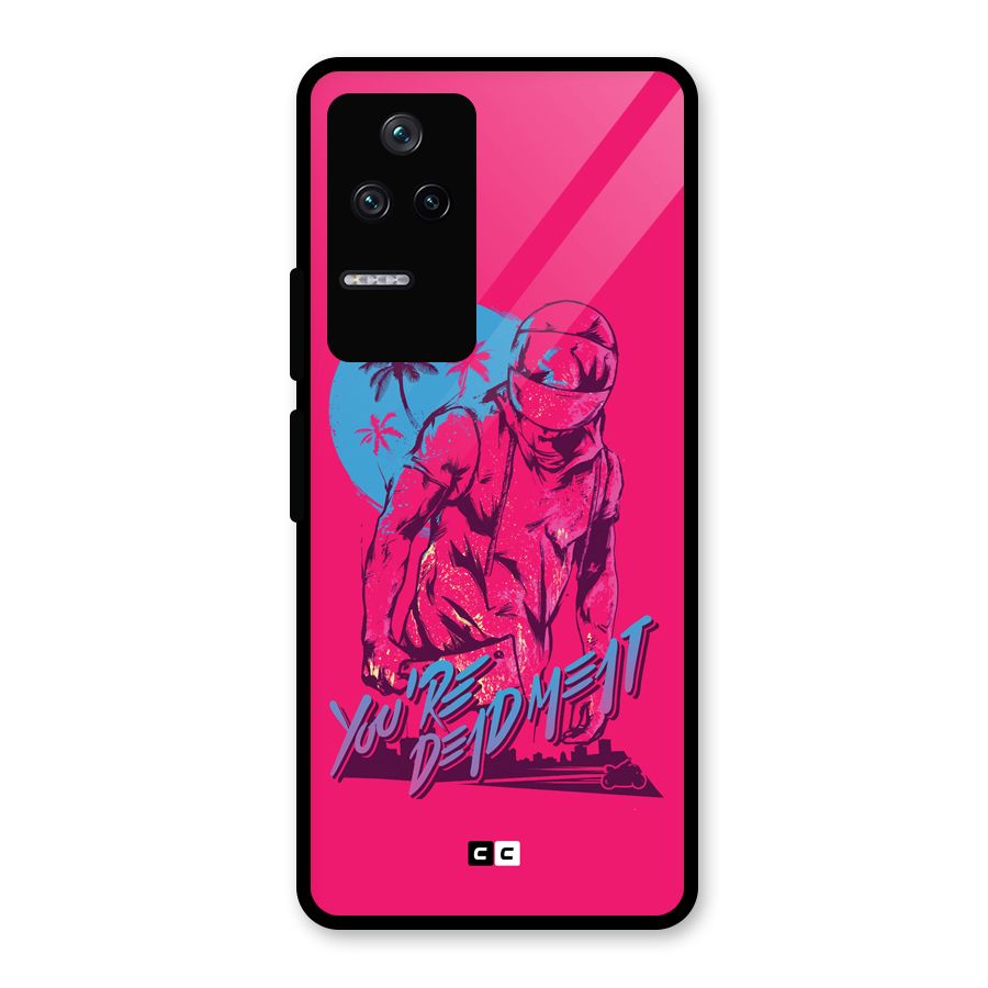 Dead Meat Glass Back Case for Poco F4 5G