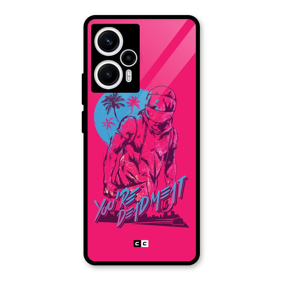 Dead Meat Glass Back Case for Poco F5