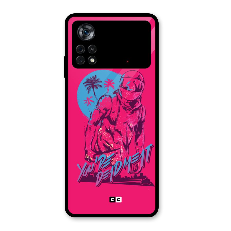 Dead Meat Glass Back Case for Poco X4 Pro 5G