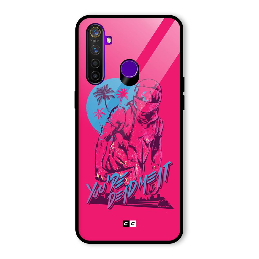 Dead Meat Glass Back Case for Realme 5 Pro