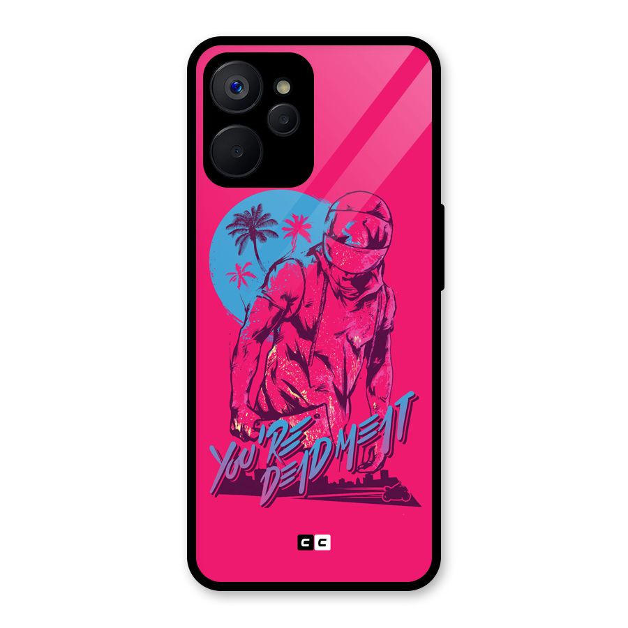Dead Meat Glass Back Case for Realme 9i 5G