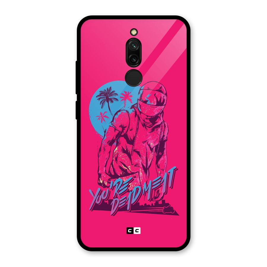Dead Meat Glass Back Case for Redmi 8