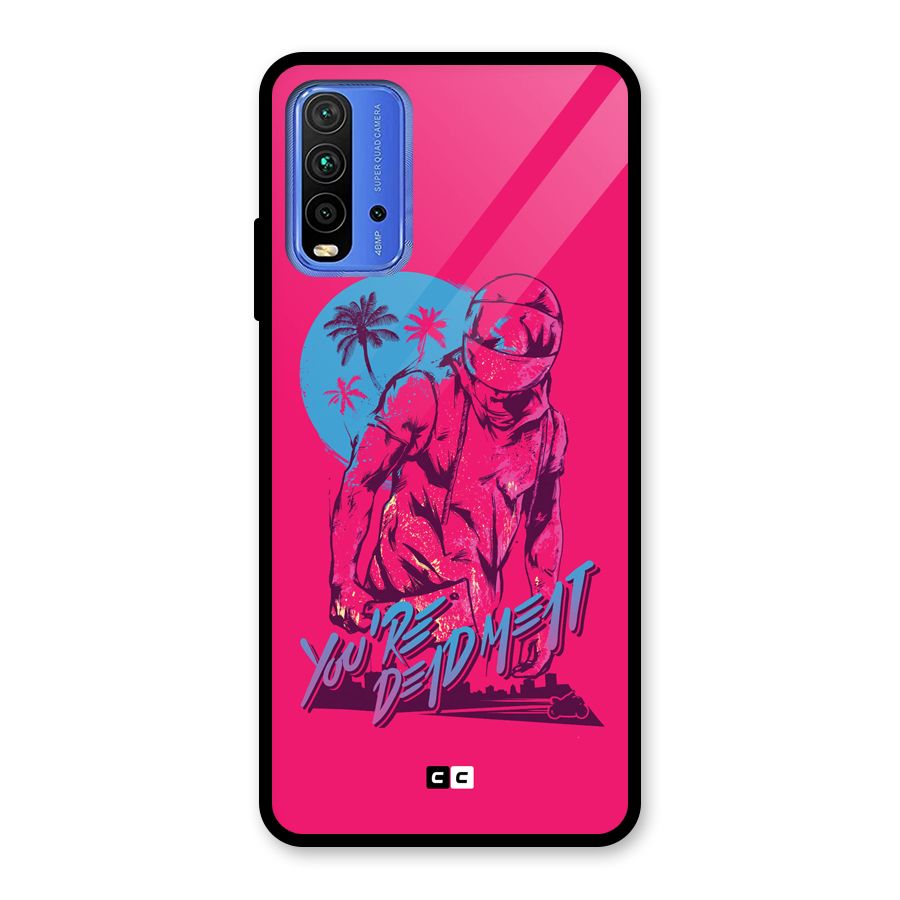 Dead Meat Glass Back Case for Redmi 9 Power