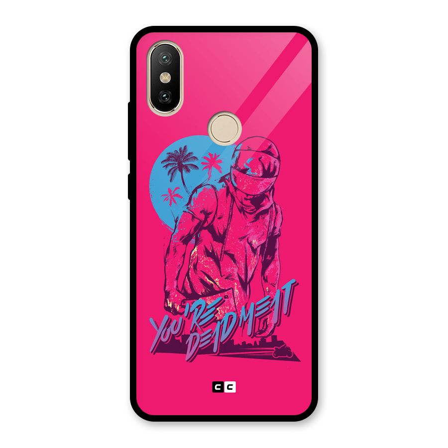 Dead Meat Glass Back Case for Redmi A2