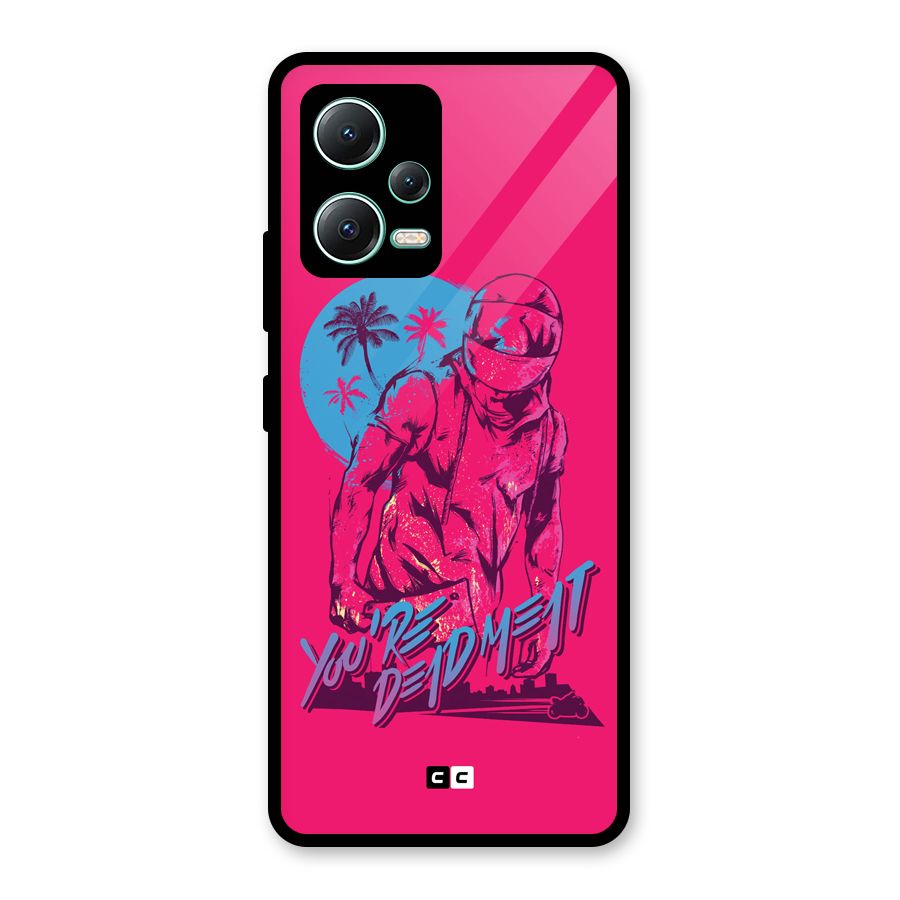 Dead Meat Glass Back Case for Redmi Note 12 5G
