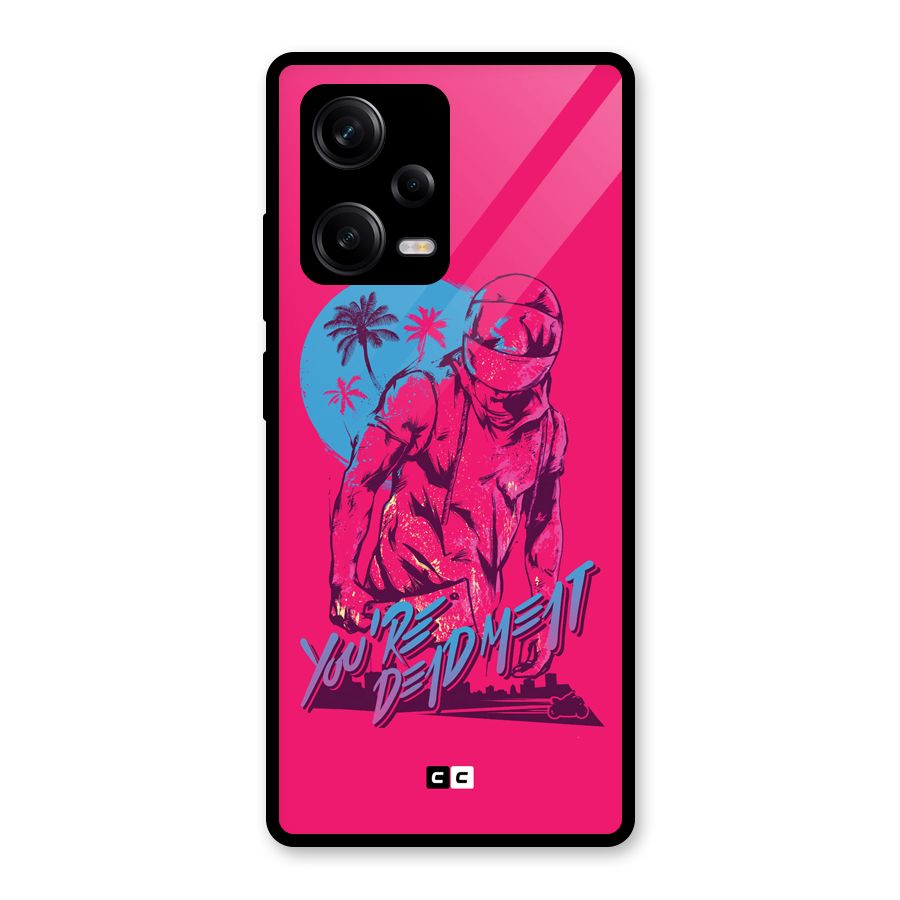 Dead Meat Glass Back Case for Redmi Note 12 Pro
