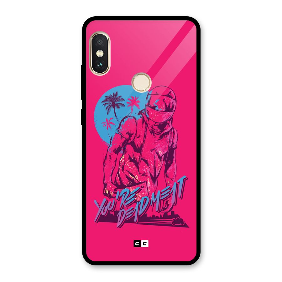 Dead Meat Glass Back Case for Redmi Note 5 Pro