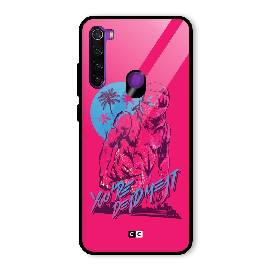 Dead Meat Glass Back Case for Redmi Note 8