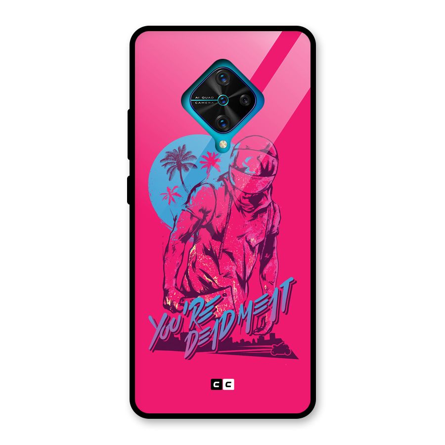 Dead Meat Glass Back Case for Vivo S1 Pro